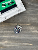 Skull Die Acrylic Charm
