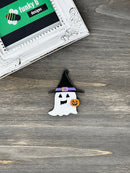 Ghost Witch Acrylic Charm