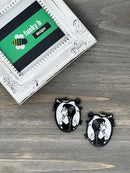 Witch Cameo Acrylic Charm