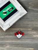 Skull Balloons Acrylic Charm