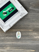 Daisy Bees Acrylic Charm