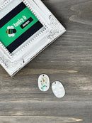 Daisy Bees Acrylic Charm