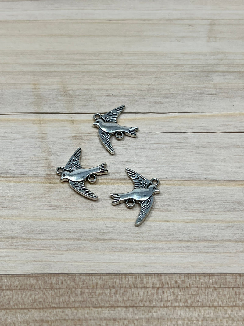 Swallow Connector Charm