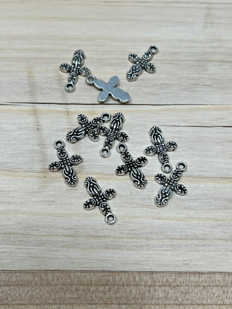 Tiny Cross Charm