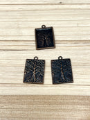 Copper Tree Charm