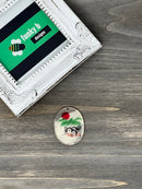 Foggy Village Acrylic Charm