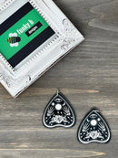 Skeleton Hands Planchette Acrylic Charm