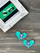 Gooey Broken Heart Acrylic Charm