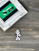 Mushroom Bikini Woman Acrylic Charm