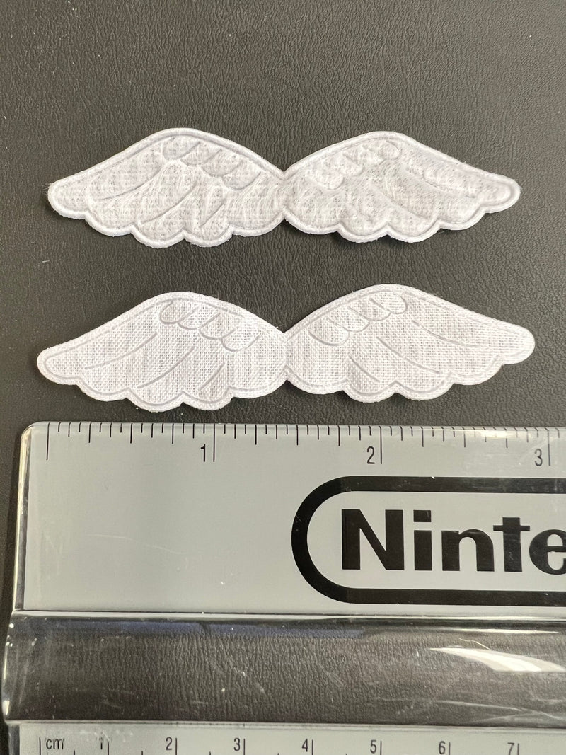 2.75" White Wing Applique - Pack of 10