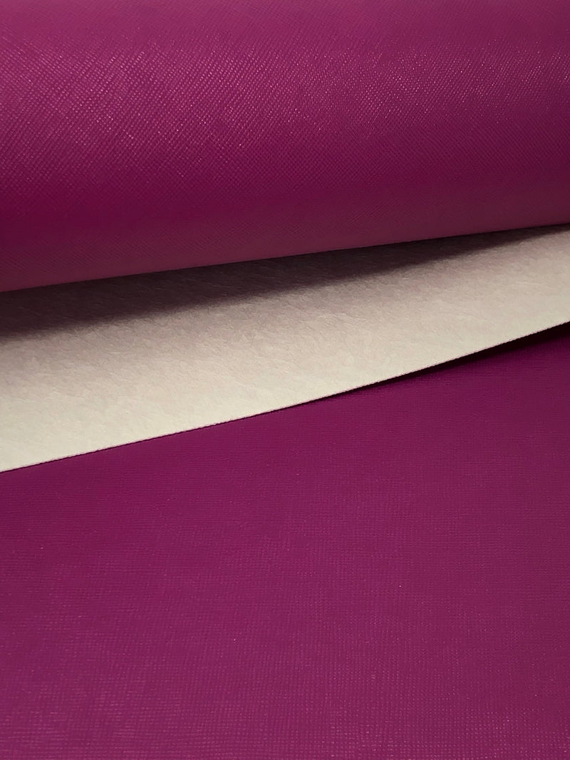 Solid Purple Faux Leather Sheet