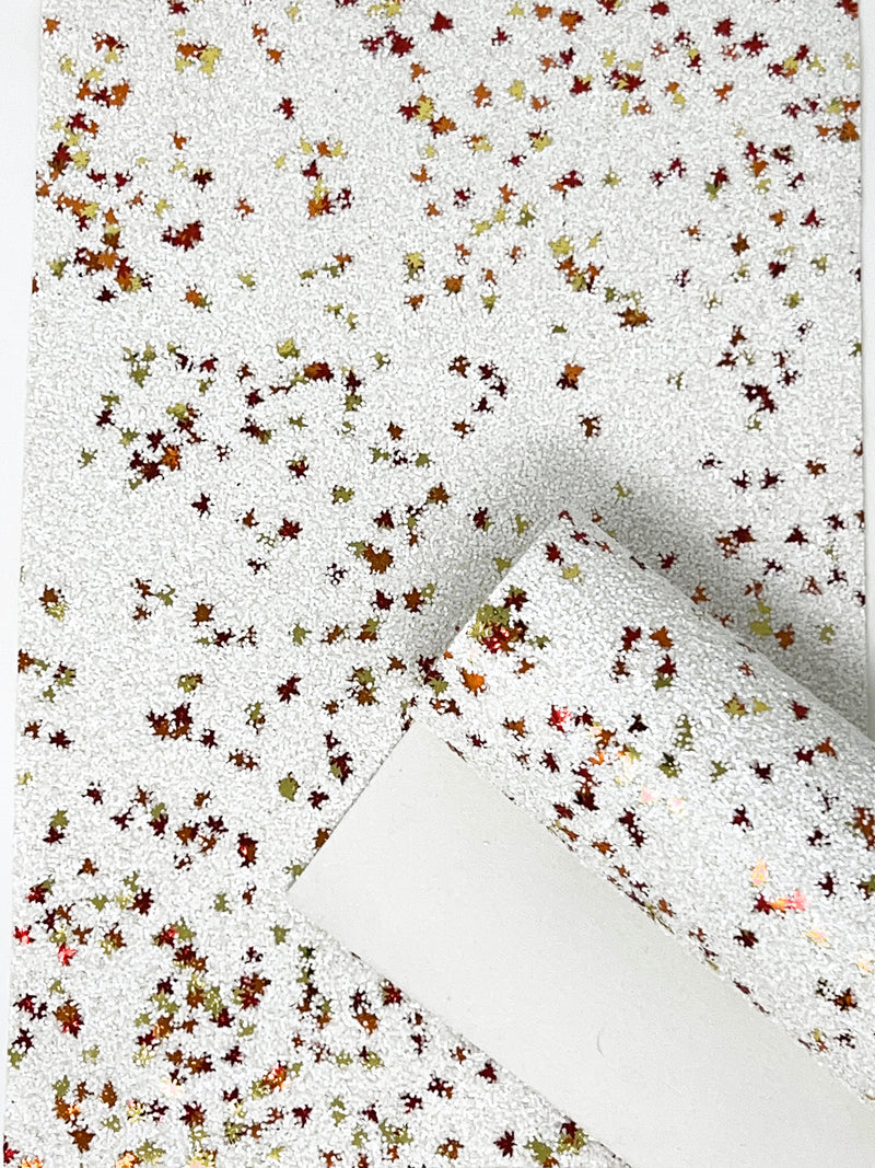 Autumn Leaves Chunky Glitter Sheet