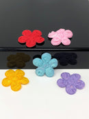 Floral Flower Appliques - Pack of 5