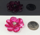 Acrylic Crystal Jewel Flower