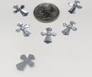 Acrylic Cross Gem Flatback - 10 Per Pack