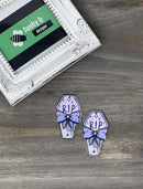 RIP Coffin Acrylic Charm