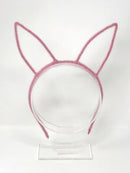 Velvet Bunny Ears Headband