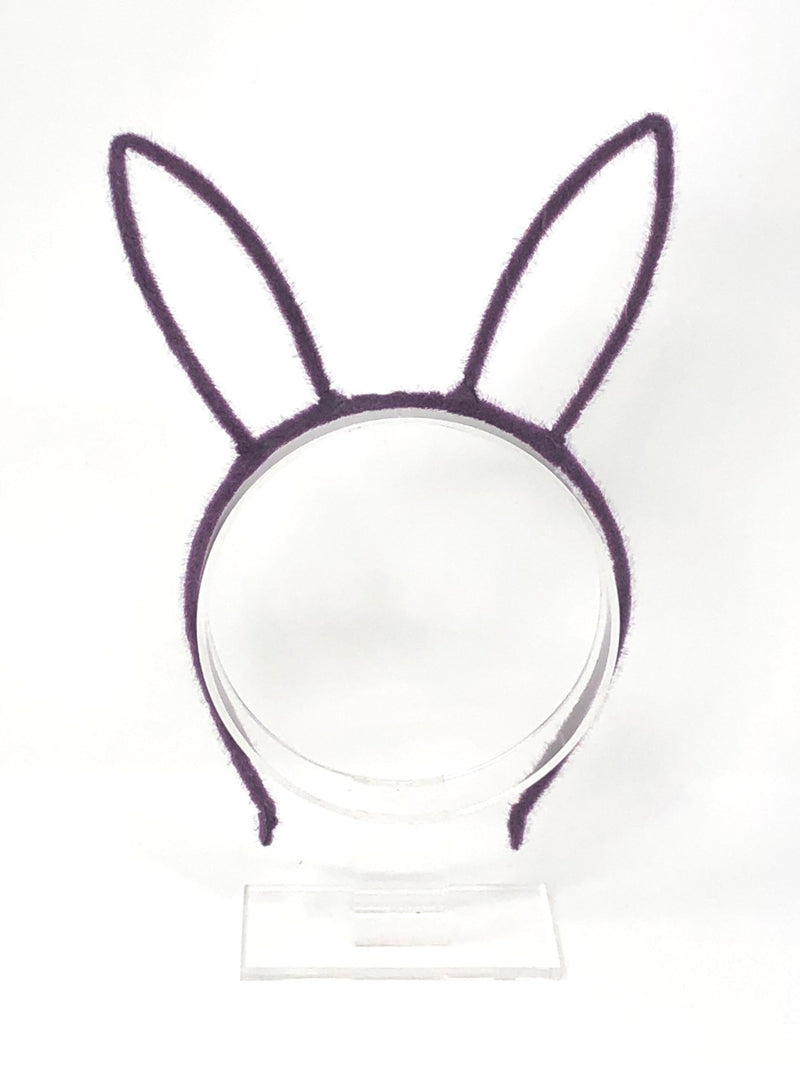 Velvet Bunny Ears Headband