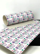 Little Miss Cotton Tail Faux Leather Sheet