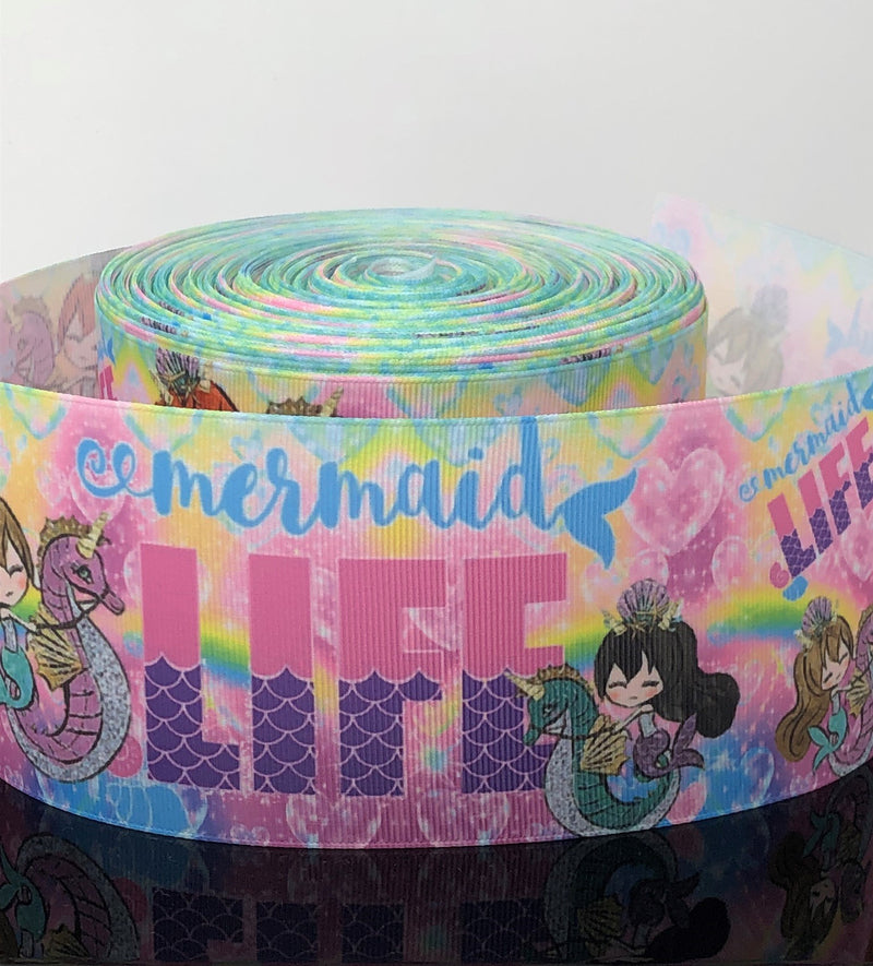 3” Mermaid Life Ribbon