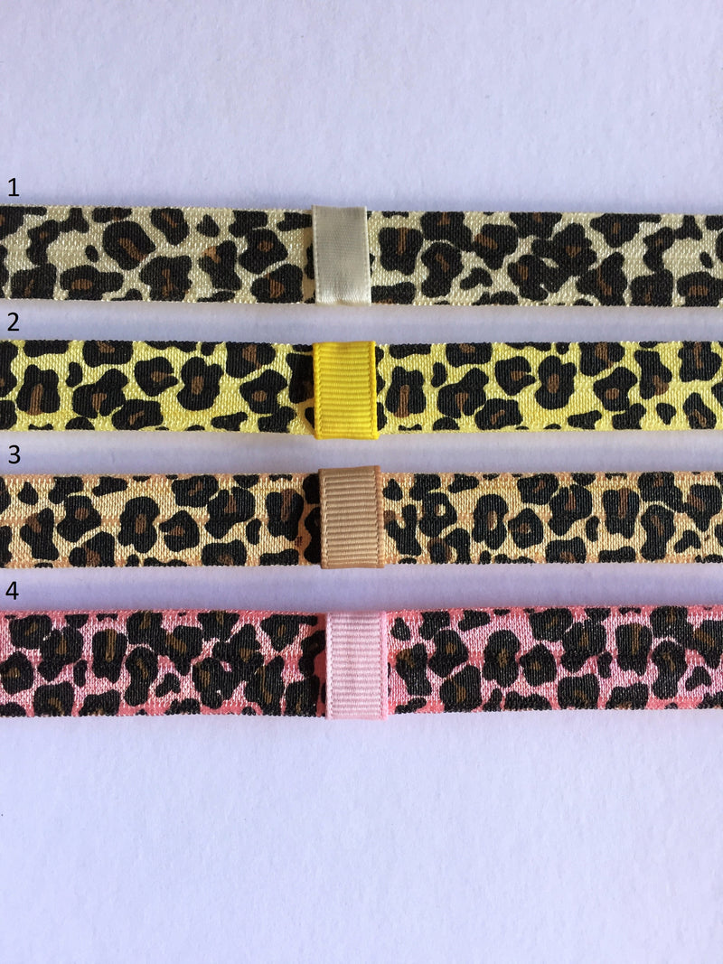 Leopard Print Interchangeable Headband