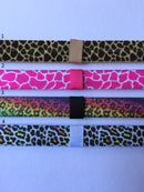 Giraffe and Leopard Print Interchangeable Headband