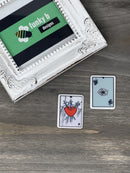 Three of Swords Card Acrylic Charm