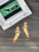 Lady Finger Acrylic Charm