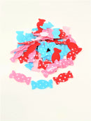 PVC Candy Padded Applique - Pack of 5