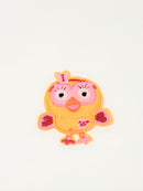Yellow Bird Iron-On Patch