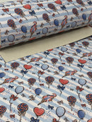 Patriotic Candy Faux Leather Sheet