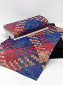 Faux Woven Patriotic Sheet