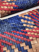 Faux Woven Patriotic Sheet