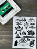 Halloween Holo Resin Sticker Sheet