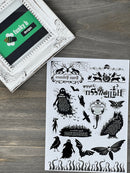 Halloween Holo Resin Sticker Sheet