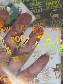 Halloween Holo Resin Sticker Sheet