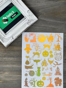 Halloween Holo Resin Sticker Sheet