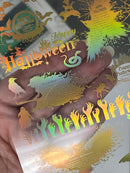 Halloween Holo Resin Sticker Sheet