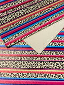 Serape and Leopard Litchi Sheet