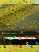 Yellow Anchor Clear Jelly Sheet