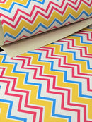 Beauty Chevron Faux Leather Sheet