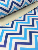 Police Chevron Faux Leather Sheet