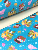 Sunken Treasure Faux Leather Sheet