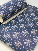 Carousel Faux Leather Sheet