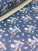 Carousel Faux Leather Sheet