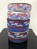 7/8” Star Spangled Cutie USDR Ribbon