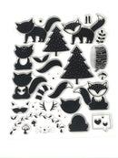 Woodland Animals Cling Stamps