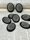 Brain Oval Cameo