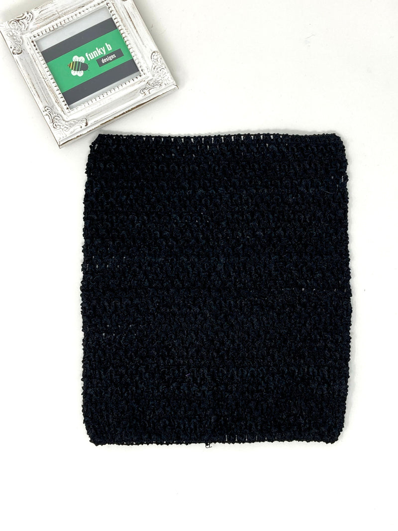 10" Unlined Crochet Tutu Top