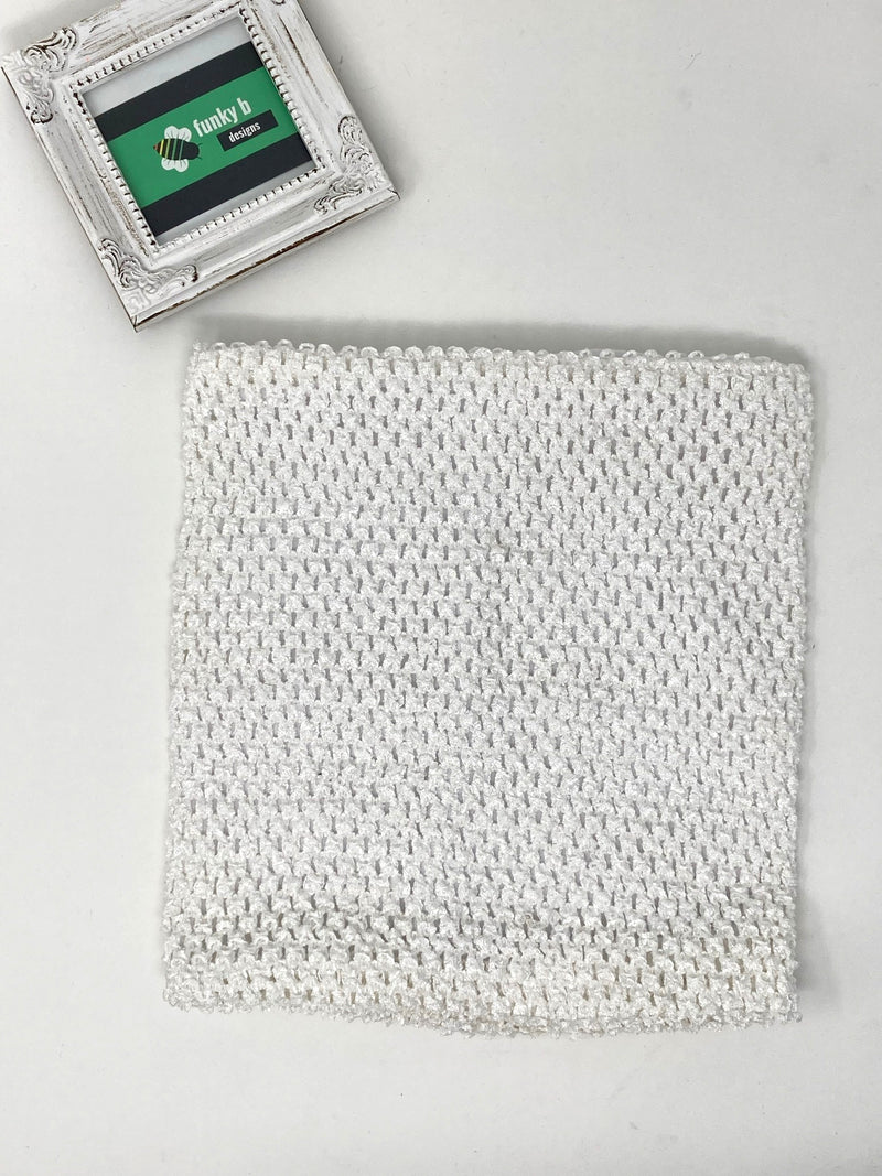 9" Lined Crochet Tutu Top